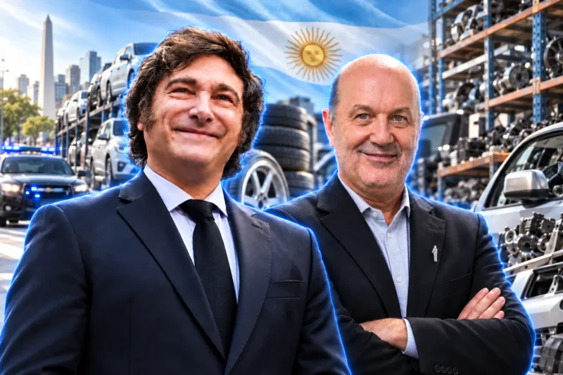 El Gobierno destacó que la desregulación de neumáticos y autopartes redujo los robos