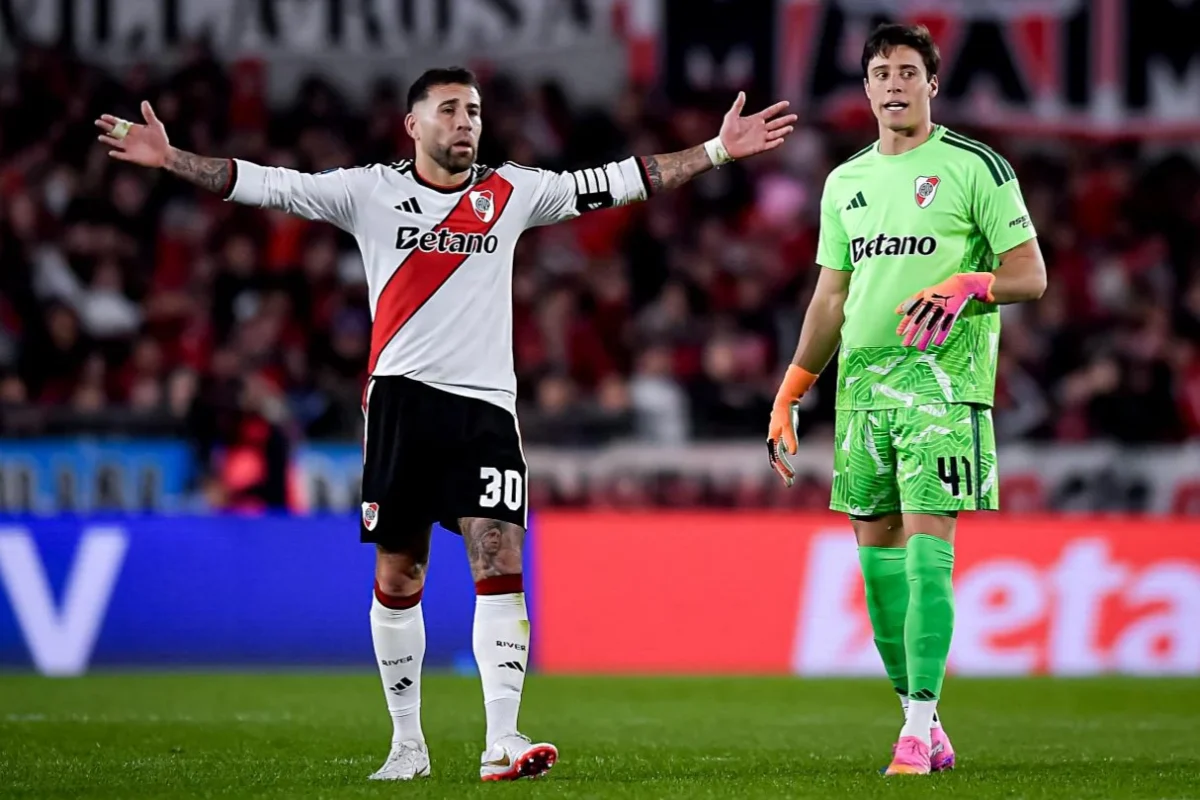 Nicolás Otamendi le pidió disculpas a Santiago Beltrán por su reproche ante Sarmiento: «A veces se me sale la chaveta»