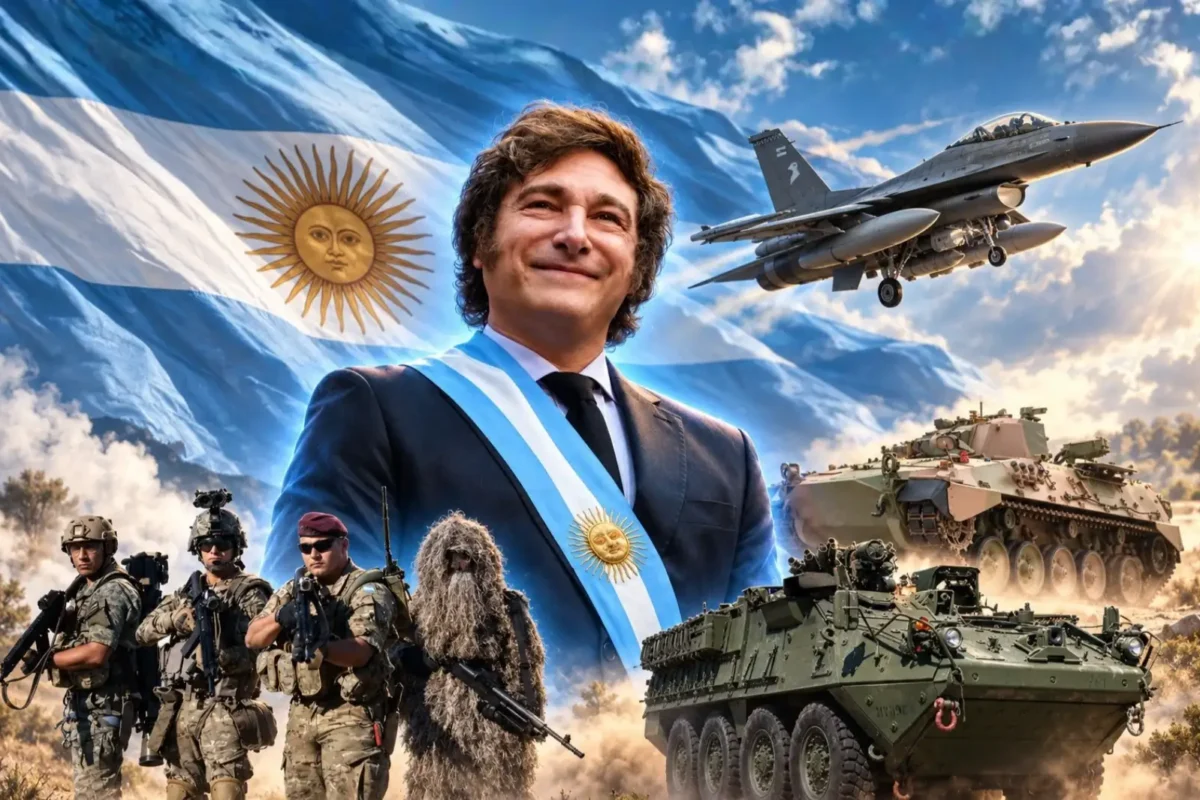Milei es el presidente que más invirtió en material militar desde el regreso de la democracia