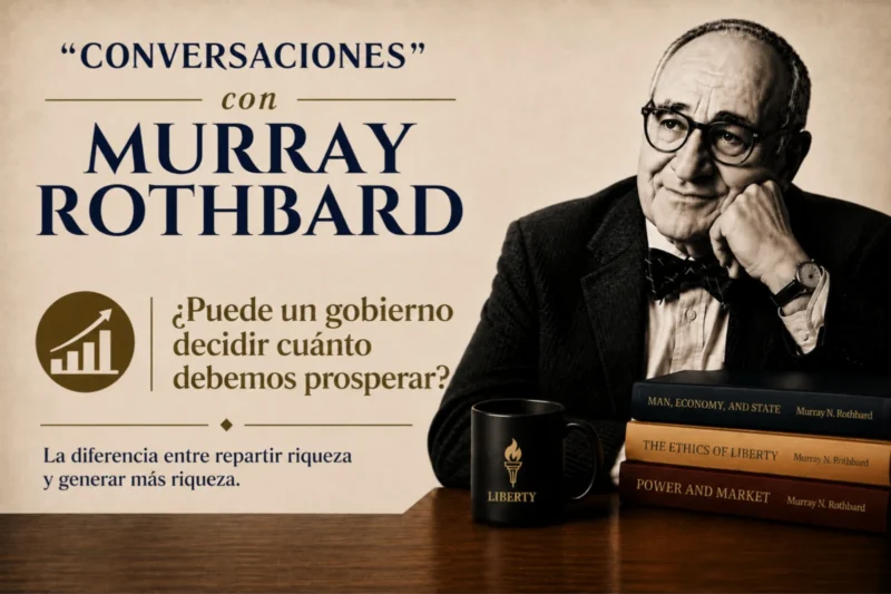 Conversaciones con Murray Rothbard: ¿Puede un gobierno decidir cuánto debemos prosperar?