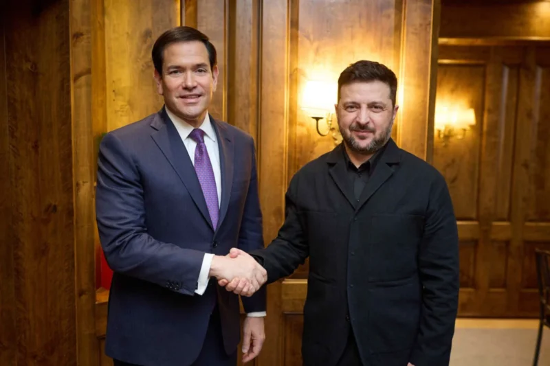 Zelenski habló con Marco Rubio en medio de las tensiones por la ayuda militar de Estados Unidos a Ucrania