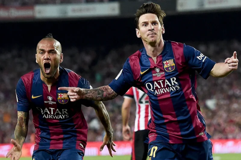 Dani Alves defendió a Lionel Messi y cuestionó el trato que recibió en Argentina