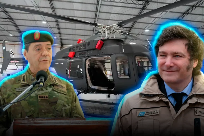 Las FFAA continúan su reequipamiento con la incorporación de seis nuevos helicópteros