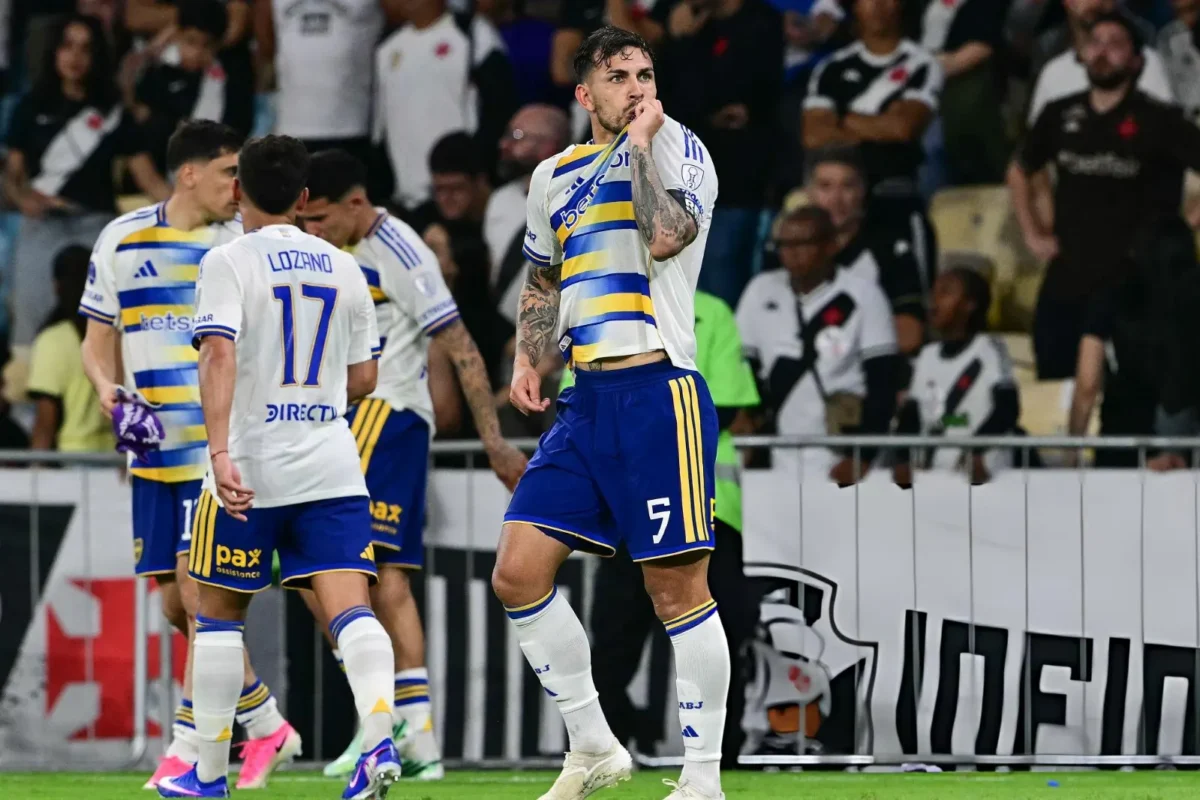 Boca le ganó 3-1 a Vasco da Gama en el Maracaná y es finalista de la Copa Sudamericana