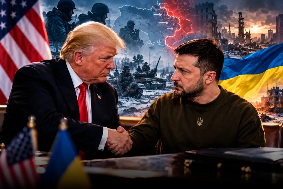 Trump logró que Zelenski acepte congelar el frente y acerca el fin de la guerra en Ucrania