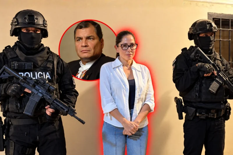Detuvieron a Luisa González en Ecuador en medio de una investigación por la financiación irregular de sus campañas