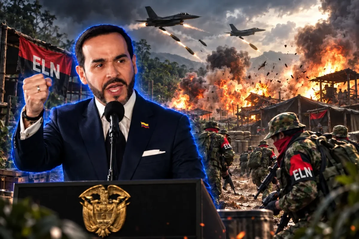 Abelardo de la Espriella ordenó bombardear cuarteles de la organización guerrillera del ELN