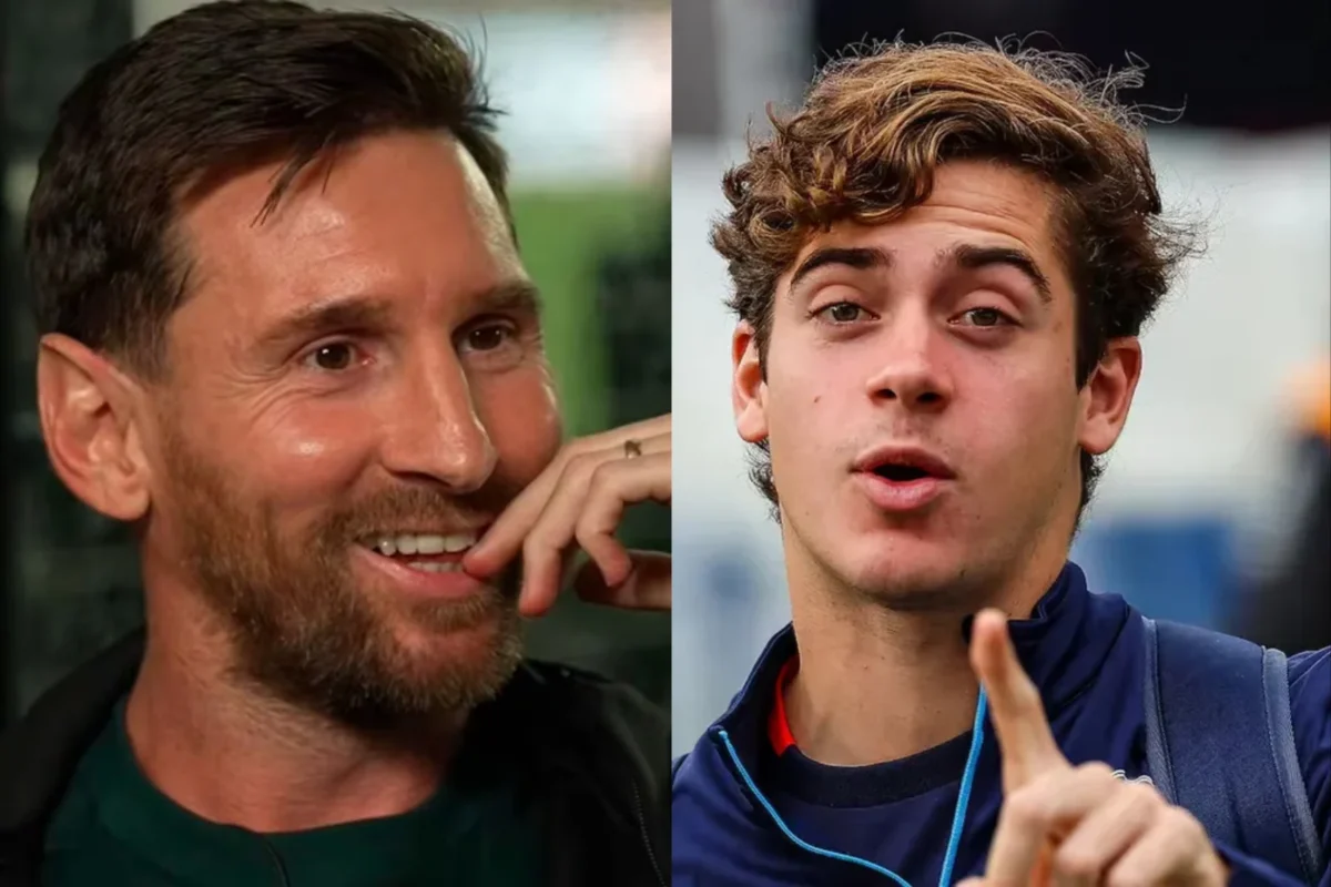 Franco Colapinto eligió a Lionel Messi como su candidato para el Balón de Oro: Qué dijo