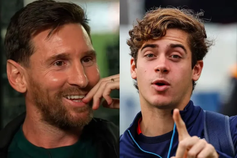 Franco Colapinto eligió a Lionel Messi como su candidato para el Balón de Oro: Qué dijo