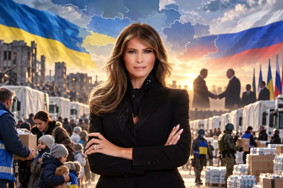 Melania Trump logró una tregua entre Rusia y Ucrania para permitir ayuda humanitaria