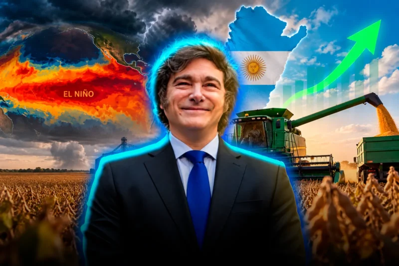 Proyectan que Argentina será el único productor agrícola del mundo que mejorará su cosecha pese a El Niño