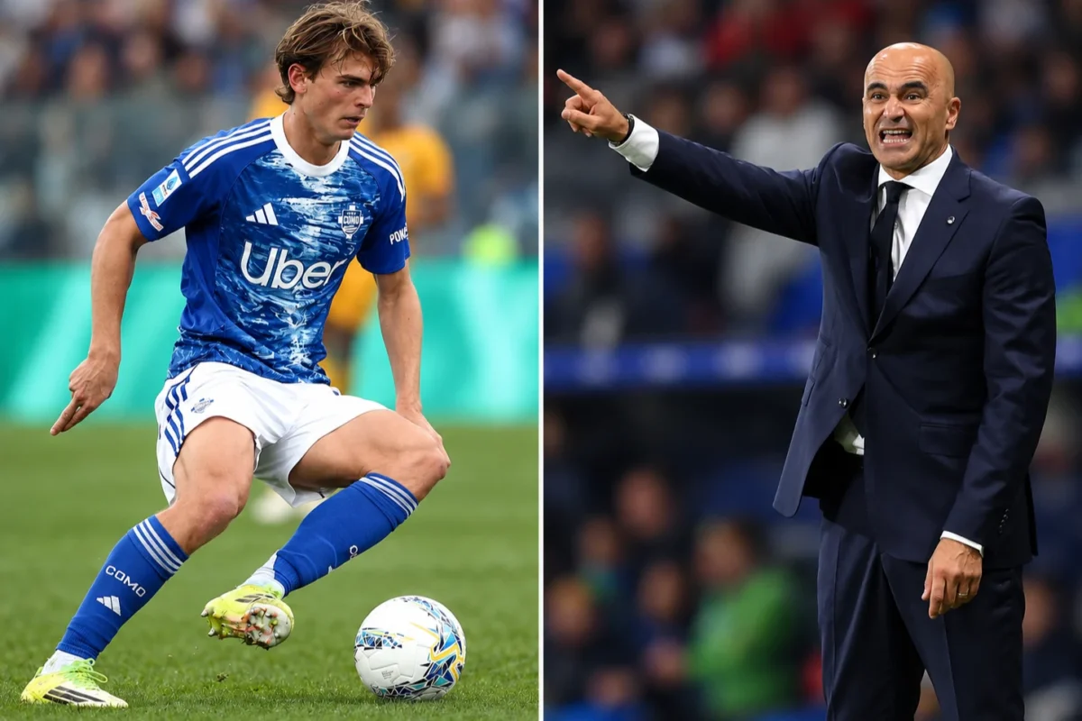 Nico Paz brilló la rompió en la Champions League y lo compararon con Maradona