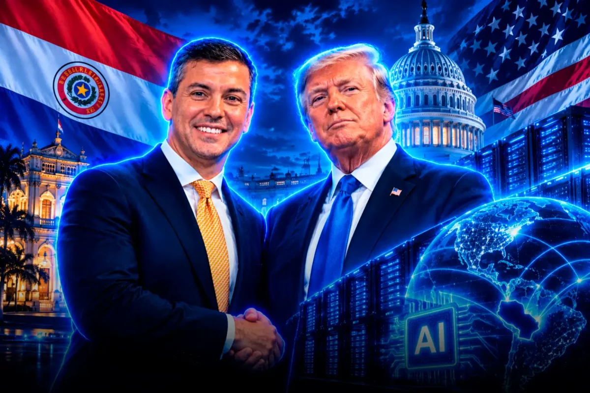 Paraguay se sumó a una alianza tecnológica de Estados Unidos para desarrollar infraestructura de inteligencia artificial