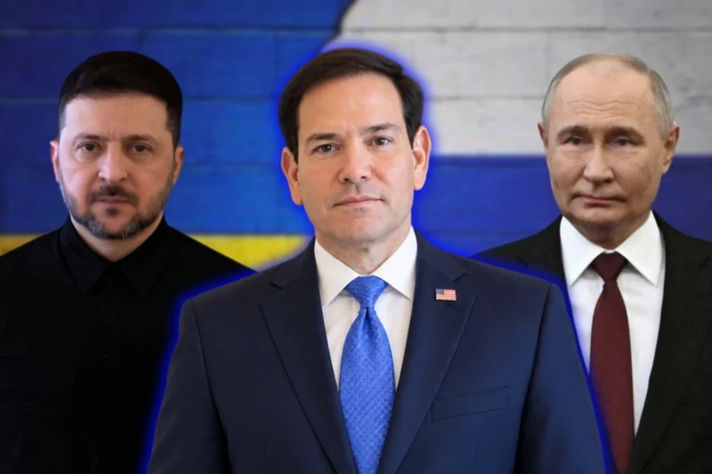 Marco Rubio afirmó que la guerra en Ucrania se concentra en el Donbás y pidió concesiones a Putin y Zelensky