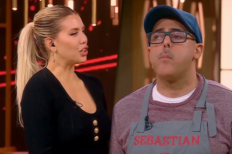 MasterChef Celebrity: la pregunta de Wanda Nara que descolocó a Sebastián Presta