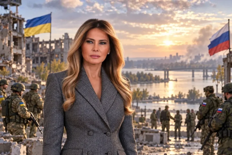 Comenzó el alto el fuego entre Rusia y Ucrania en Oleshky tras la mediación de Melania Trump