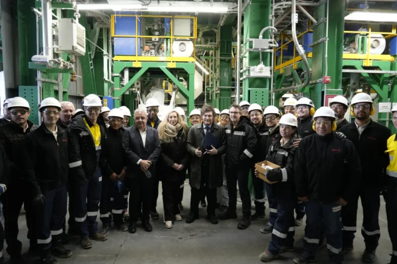 Milei inauguró una nueva planta de litio en Catamarca y destacó inversiones por US$ 1.400 millones