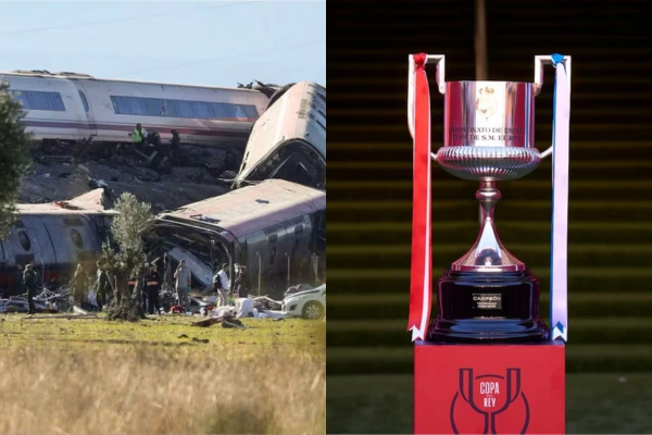 La RFEF decidió suspender todos los partidos del miércoles de la Copa del Rey tras la tragedia ferroviaria de Toledo