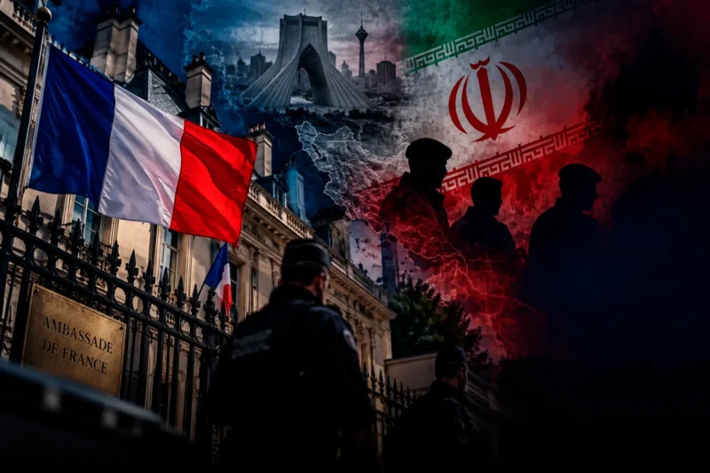 Francia denunció una escalada de hostigamiento iraní contra sus diplomáticos y su embajada